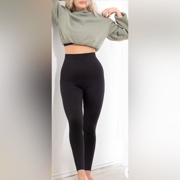 Shapermint Pants - Shapermint Black Leggings